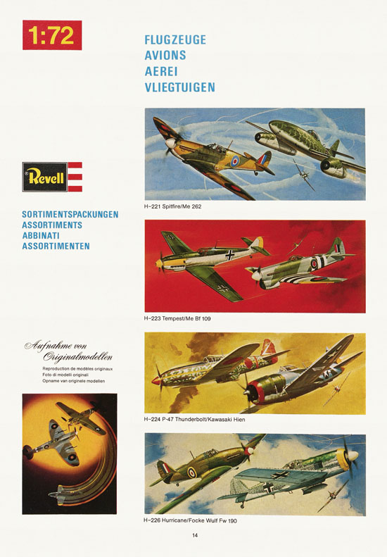 Revell Hobby Katalog 1974