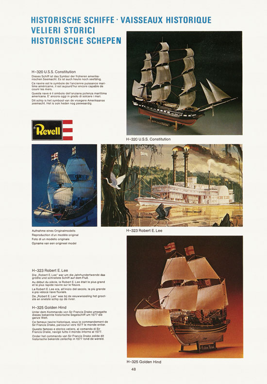 Revell Hobby Katalog 1974