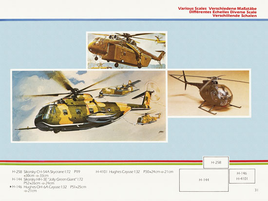 Revell Katalog 1979