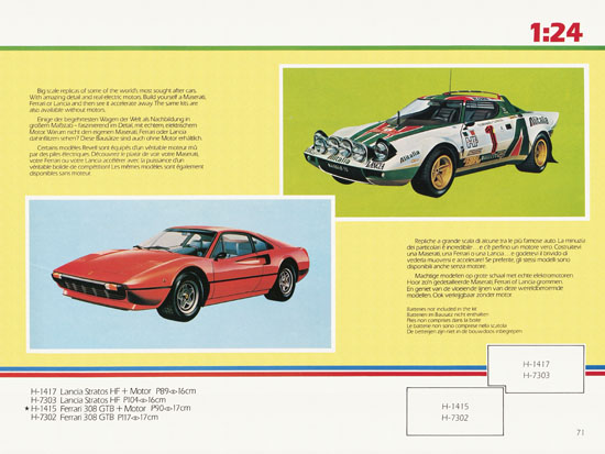 Revell Katalog 1979