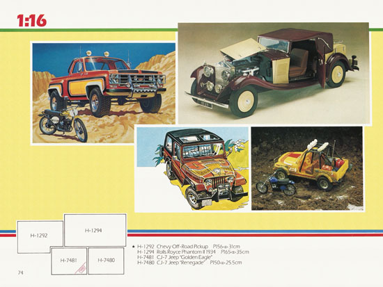 Revell Katalog 1979