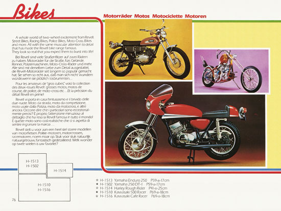 Revell Katalog 1979