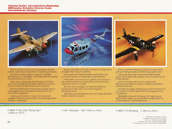 Revell Katalog 1979