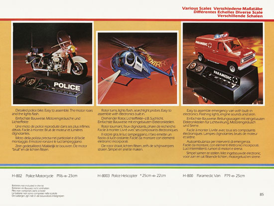 Revell Katalog 1979