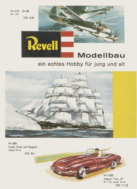 Revell Prospekt um 1968