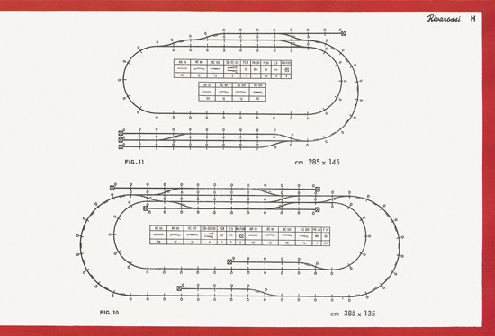 Rivarossi Katalog 1954