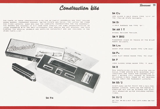 Seite 29 Rivarossi Katalog 1954