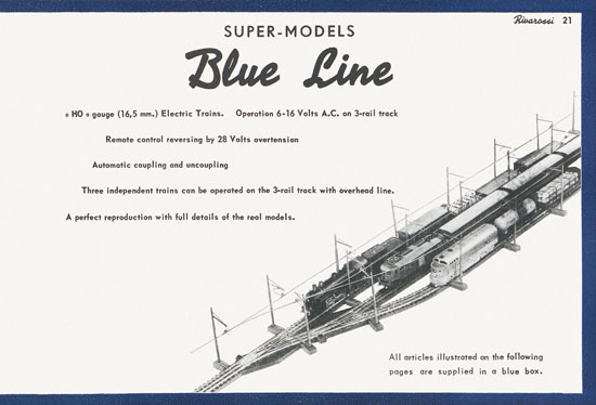 Seite 31 Rivarossi Katalog 1954