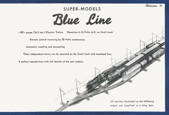 Rivarossi Katalog 1954