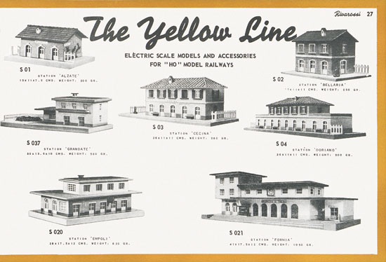 Seite 37 Rivarossi Katalog 1954