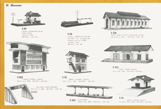 Seite 38 Rivarossi Katalog 1954
