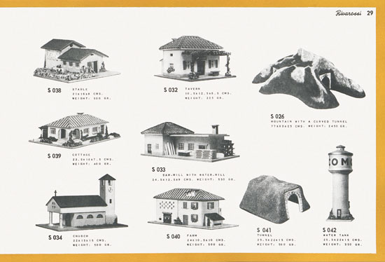Seite 39 Rivarossi Katalog 1954