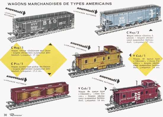 Rivarossi Katalog 1960