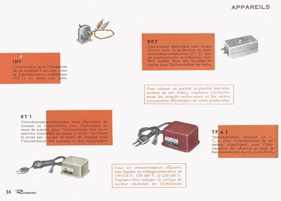 Rivarossi Katalog 1960