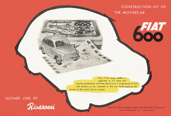 Rivarossi catalogue 1956