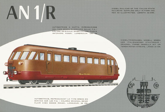 Rivarossi catalogo 1959