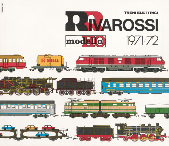 Rivarossi catalogo 1971-1972