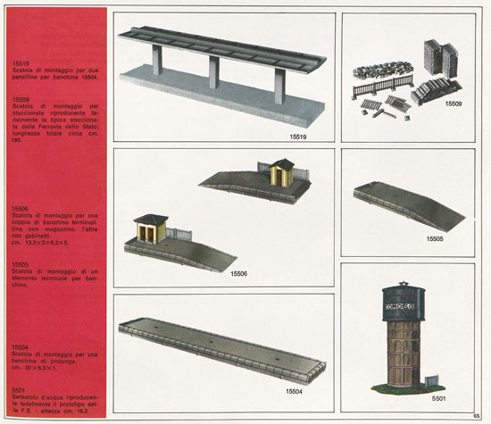 Rivarossi catalogo 1971-1972