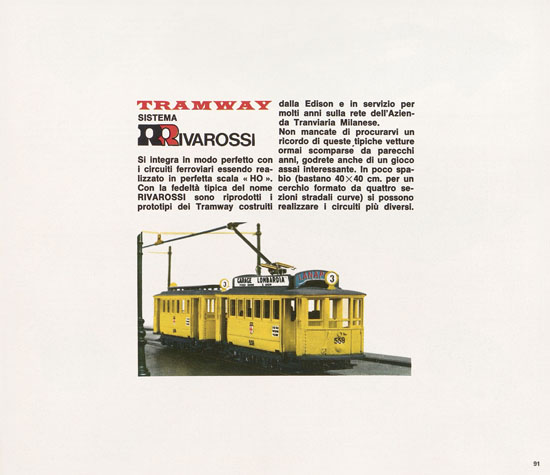 Rivarossi catalogo 1971-1972