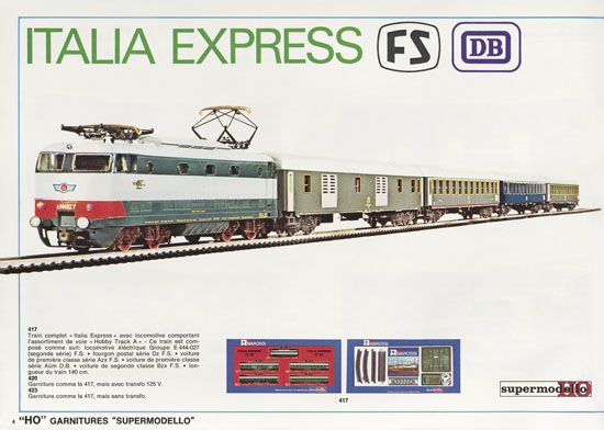 Seite 4 Rivarossi catalogue nouveautes 1975