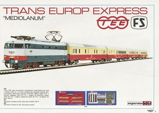 Seite 5 Rivarossi catalogue nouveautes 1975