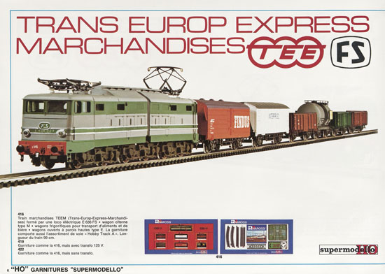 Seite 6 Rivarossi catalogue nouveautes 1975