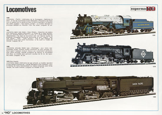 Seite 14 Rivarossi catalogue nouveautes 1975