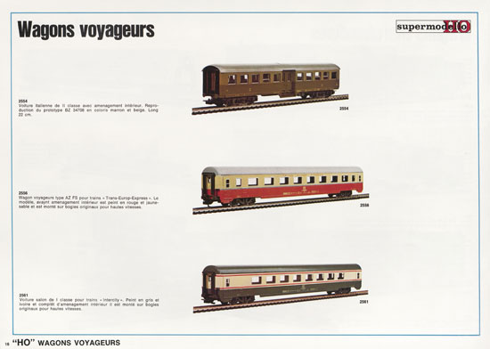Seite 16 Rivarossi catalogue nouveautes 1975
