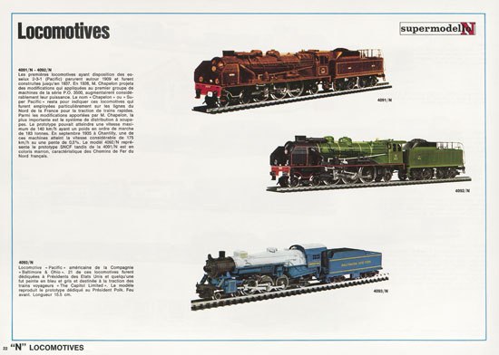 Rivarossi catalogue nouveautes 1975