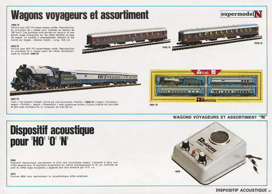 Seite 23 Rivarossi catalogue nouveautes 1975