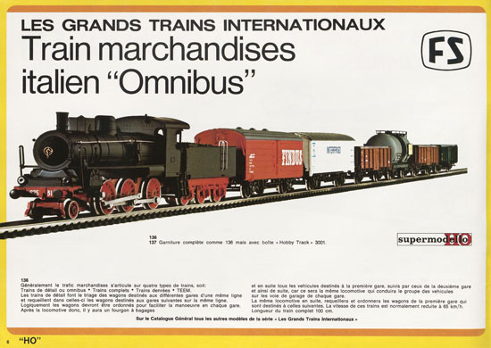 Seite 8 Rivarossi Catalogue des nouveautés et des garnitures 1976