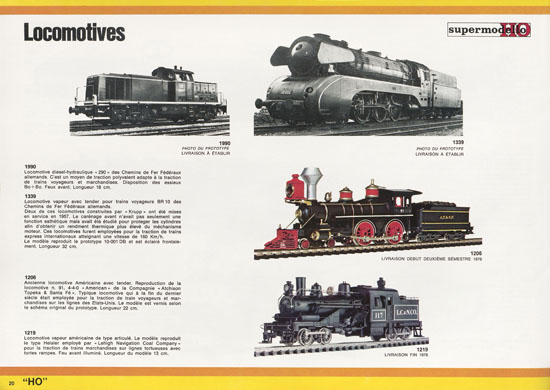 Seite 22 Rivarossi Catalogue des nouveautés et des garnitures 1976