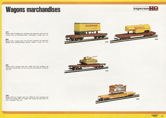 Seite 25 Rivarossi Catalogue des nouveautés et des garnitures 1976