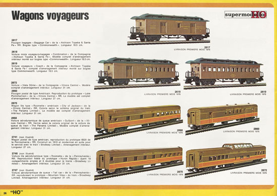 Seite 28 Rivarossi Catalogue des nouveautés et des garnitures 1976