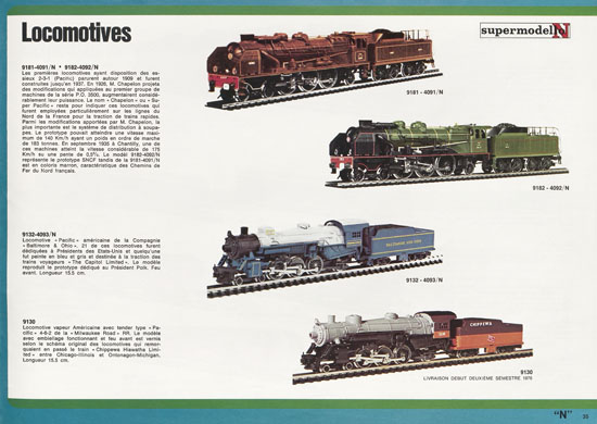 Seite 37 Rivarossi Catalogue des nouveautés et des garnitures 1976