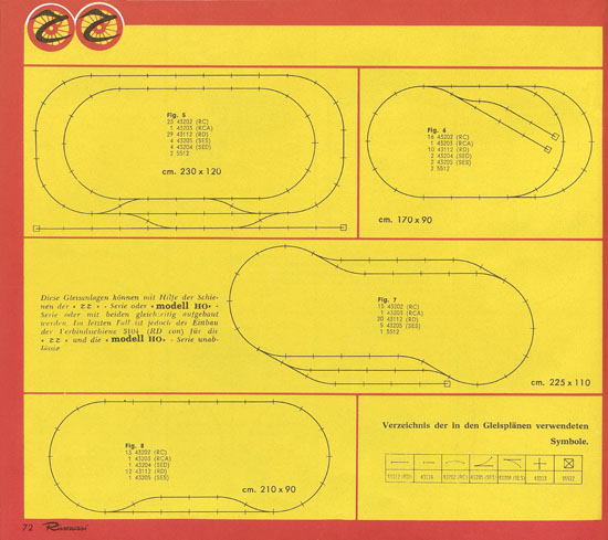 Rivarossi Katalog 1964-1965