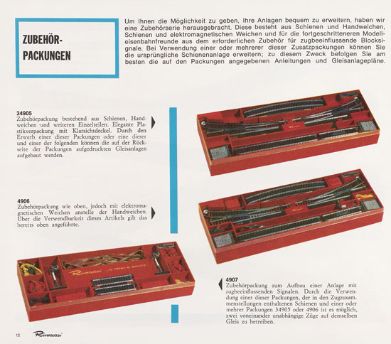 Rivarossi Katalog 1967-1968