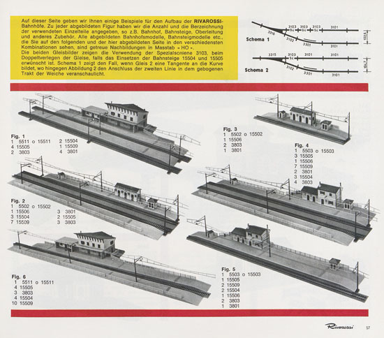 Rivarossi Katalog 1967-1968