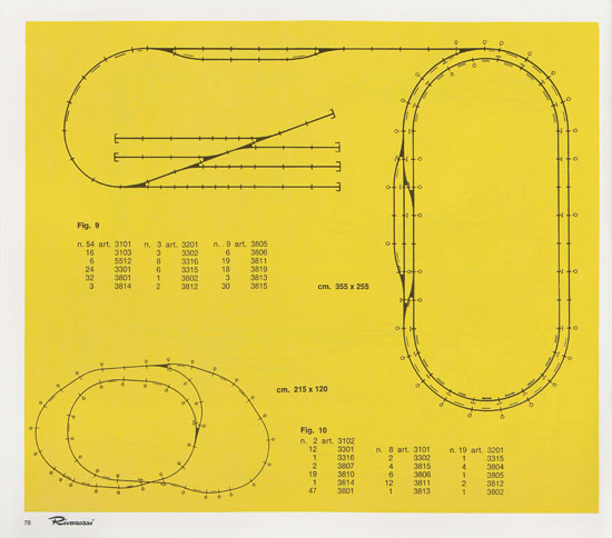 Rivarossi Katalog 1967-1968