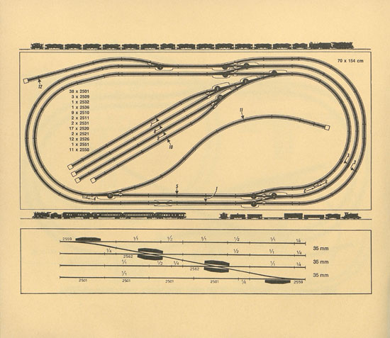 Rivarossi Atlas N-Gauge catalog 1969-1970