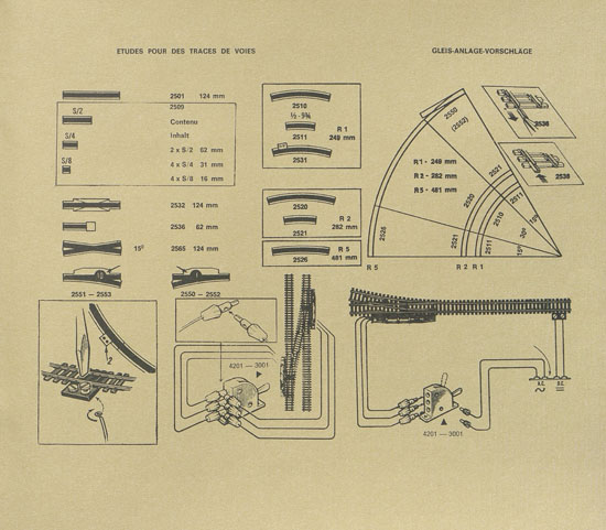 Rivarossi Katalog Spur N 1971-1972