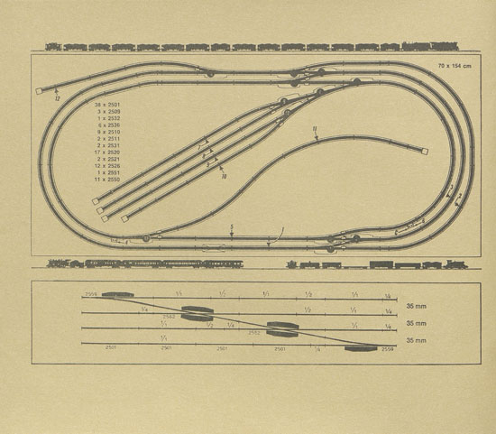 Rivarossi Katalog Spur N 1971-1972