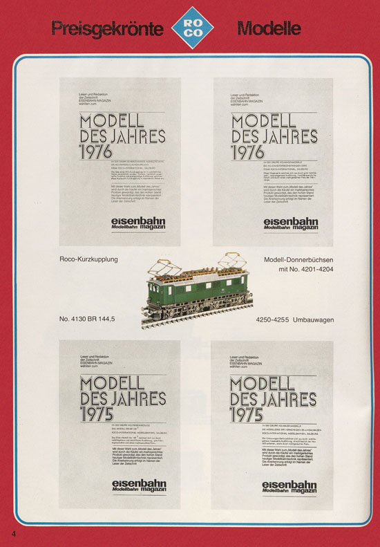 Roco International Katalog 1979