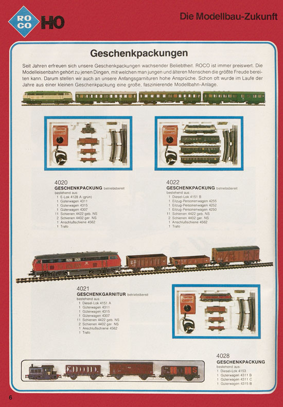 Roco International Katalog 1979