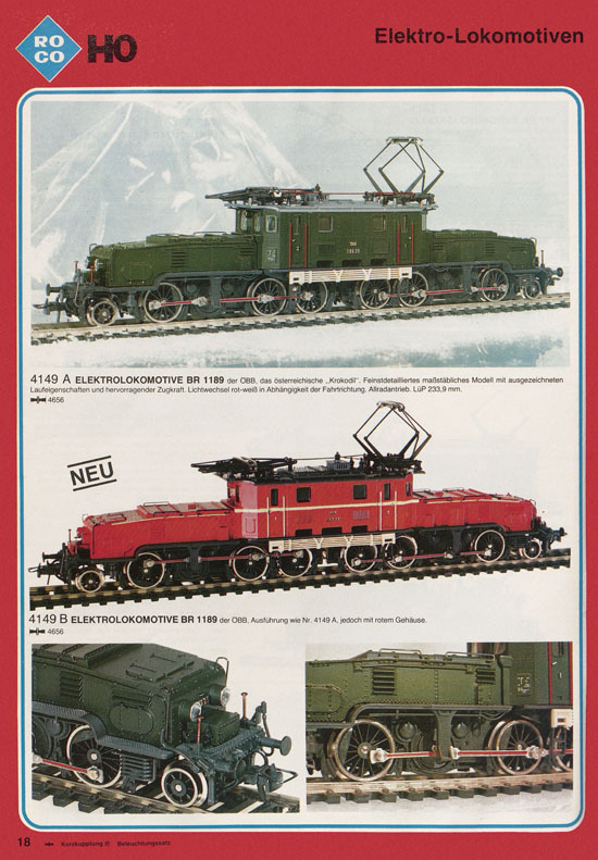 Roco International Katalog 1979