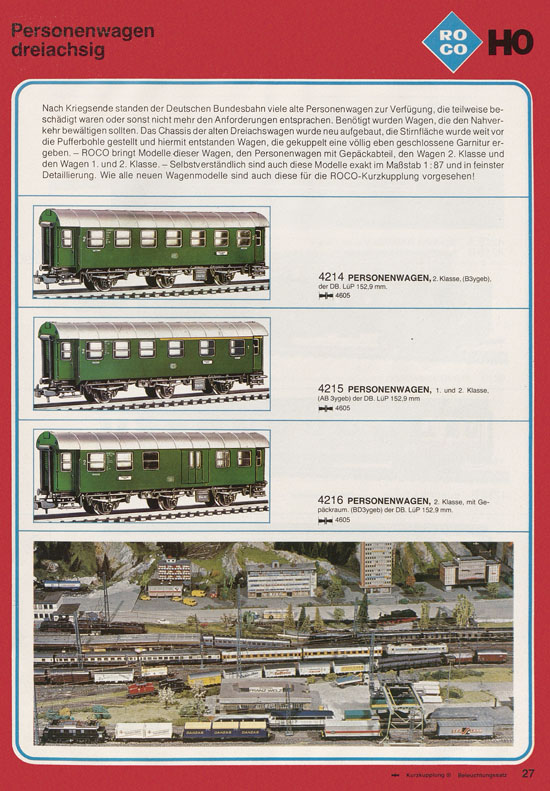 Roco International Katalog 1979