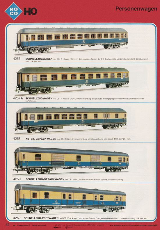 Roco International Katalog 1979