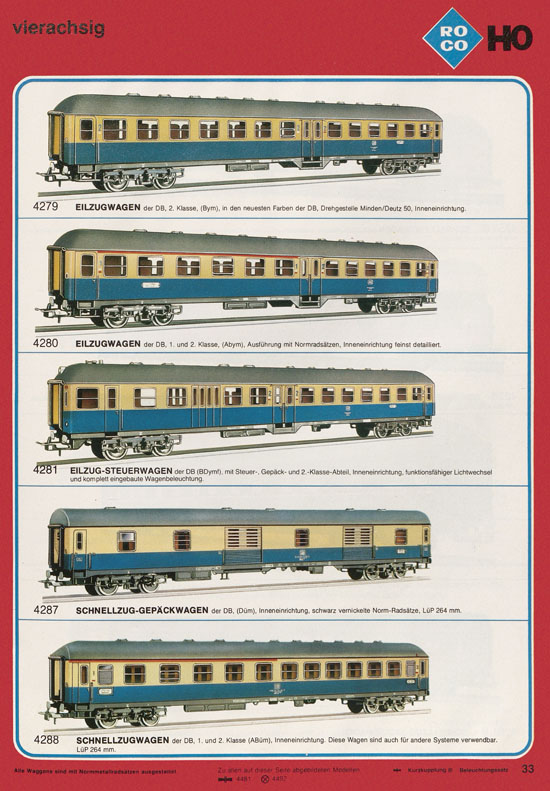 Roco International Katalog 1979