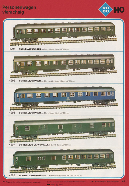 Roco International Katalog 1979