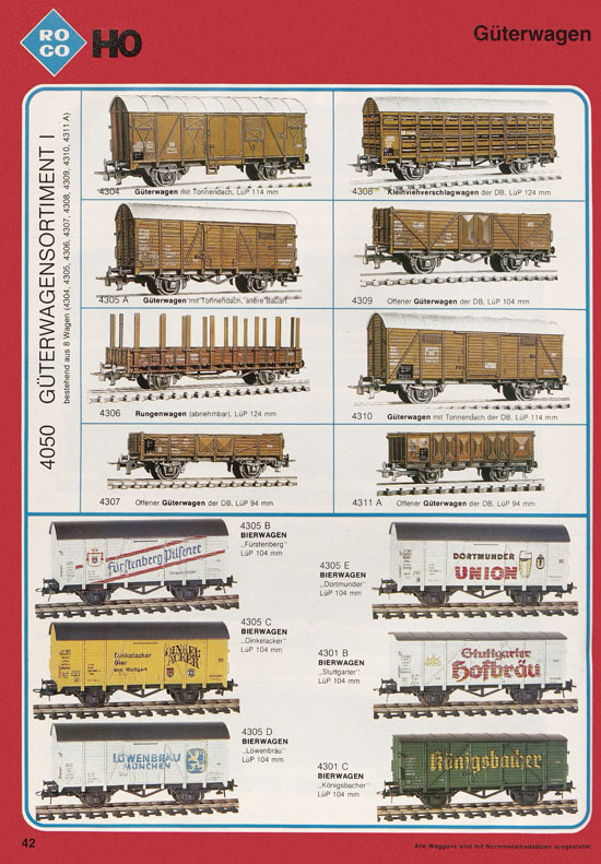 Roco International Katalog 1979